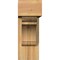 Ekena Millwork Olympic Block Rough Sawn Bracket w/ Offset Brace, Western Red Cedar, 6"W x 16"D x 16"H BKT0604X16X16OLY05RWR - alternate 4